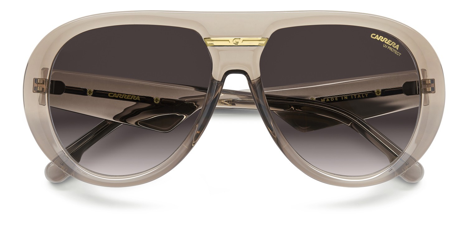 Sunglasses Carrera Victory C 22/S 208723 FWM 3X color nude shape aviator lenses pink doubleshade