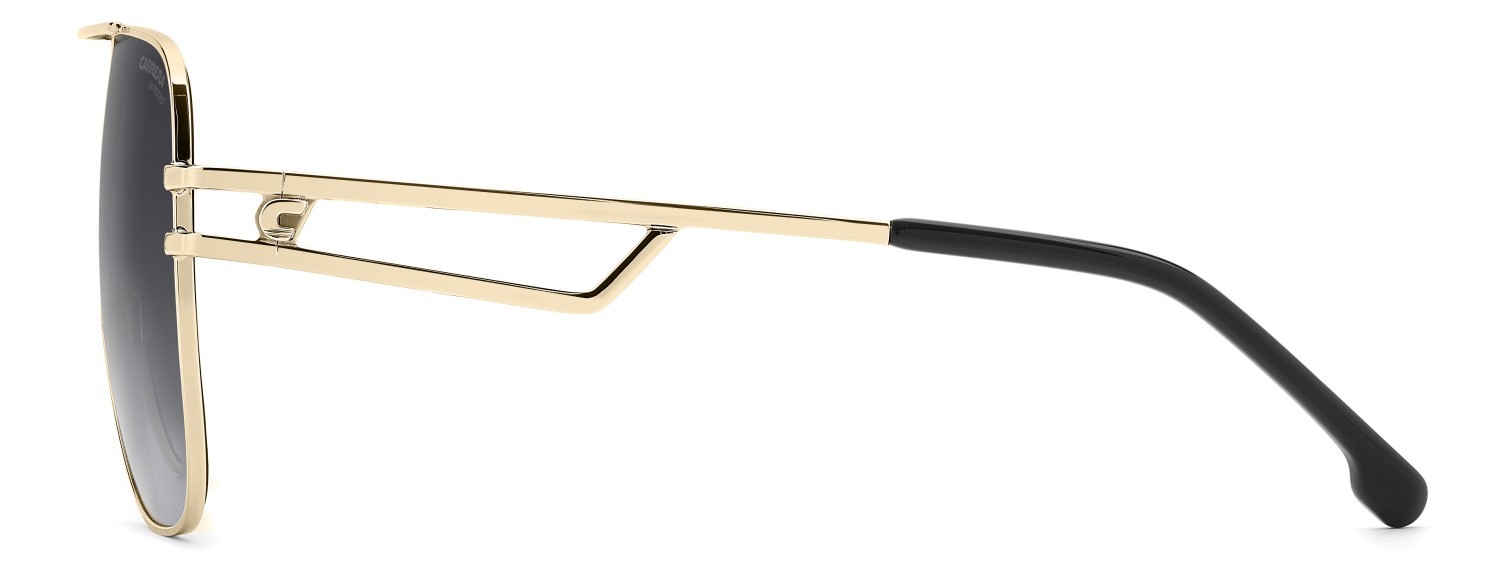 Occhiali da sole Carrera 3100/S 208725 000 9O colore rose gold forma quadrato lenti dark grey shaded