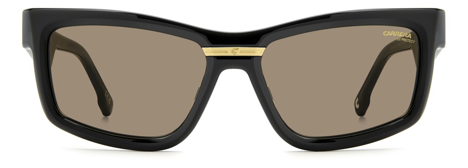 Sonnenbrillen Carrera Victory C 21/S 208728 0WM 70 farbe black beige form cat-eye gläser brown