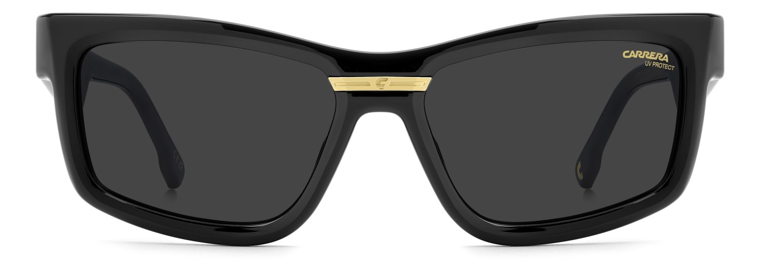 Sonnenbrillen Carrera Victory C 21/S 208728 807 IR farbe black form cat-eye gläser grey