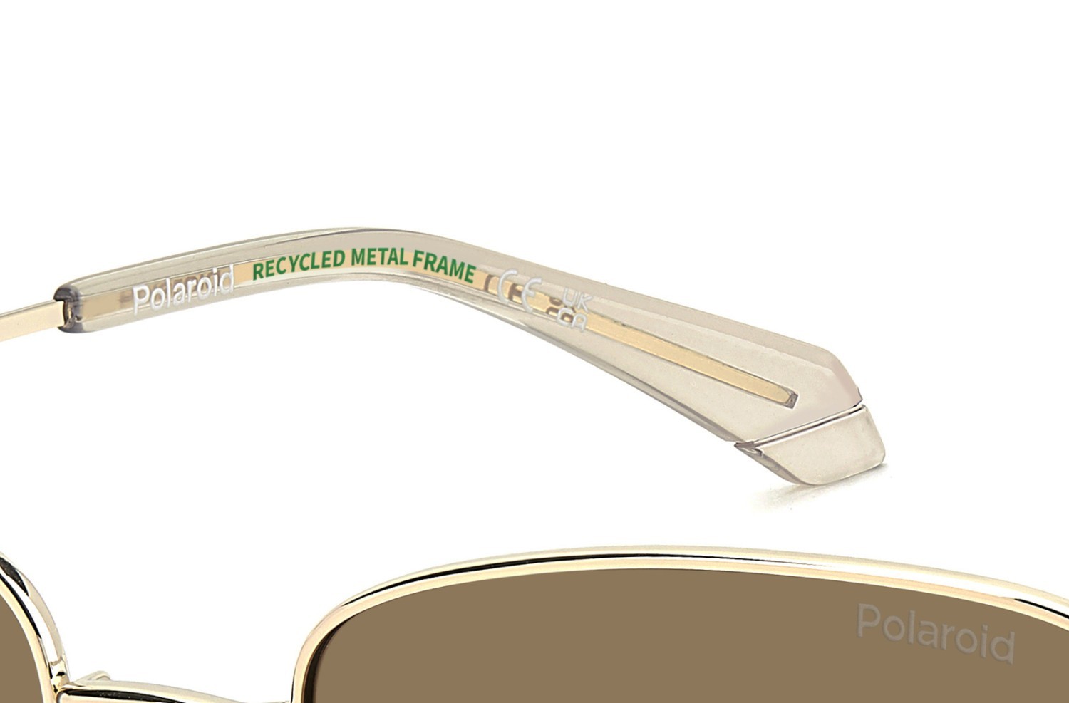 Sunglasses Polaroid Pld 4204/G 208735 01Q SP color gold brown shape square lenses bronze polarized