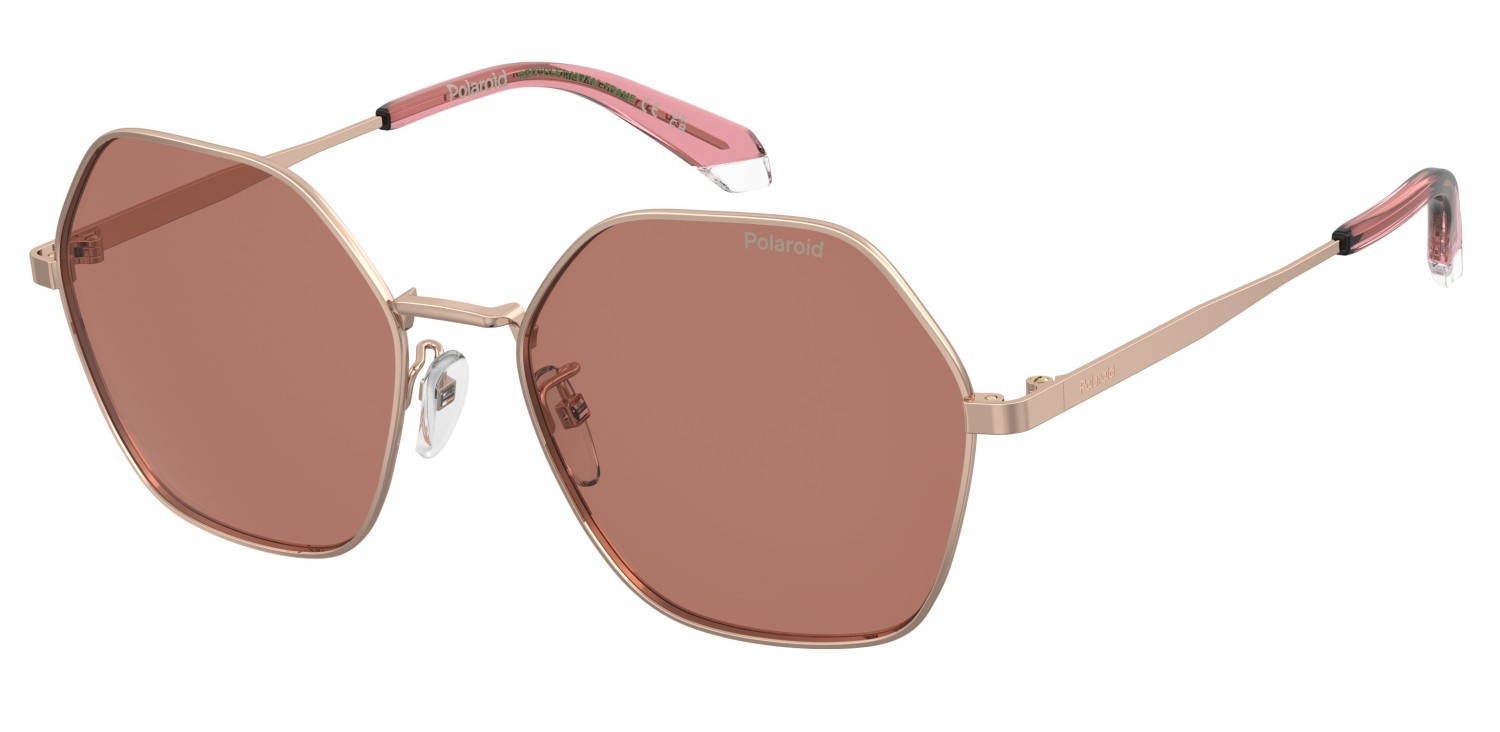 Sonnenbrillen Polaroid Pld 4205/G 208736 DDB HE farbe gold copper form quadratisch gläser copper polarized