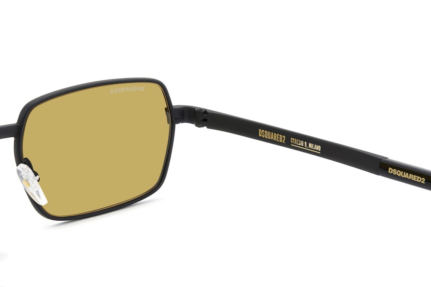 Occhiali da sole Dsquared2 D2 0192/S 208773 003 70 colore matte black forma ovale lenti brown