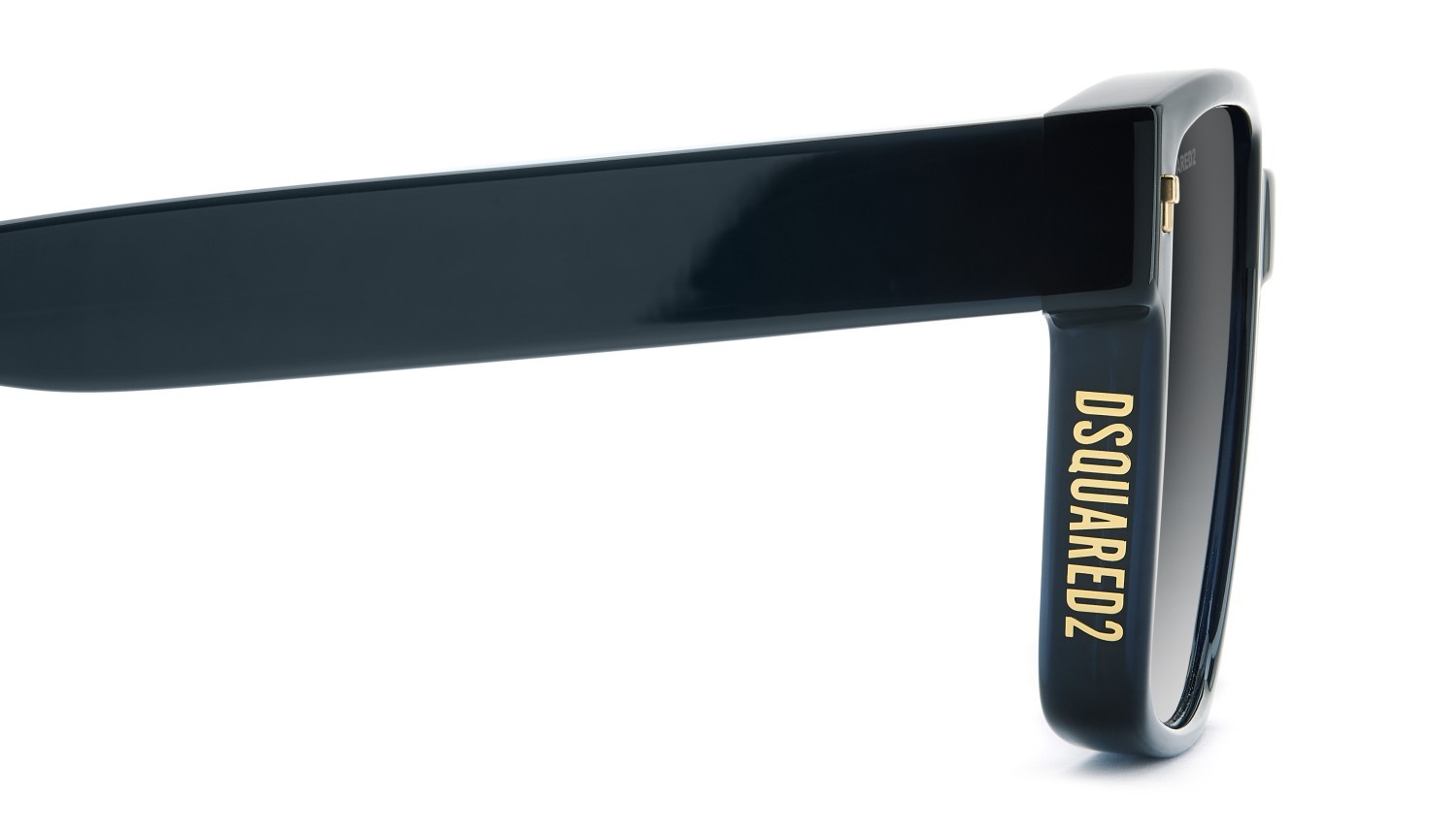 Occhiali da sole Dsquared2 D2 0202/G 208777 PJP 9O colore blue forma quadrato lenti dark grey shaded