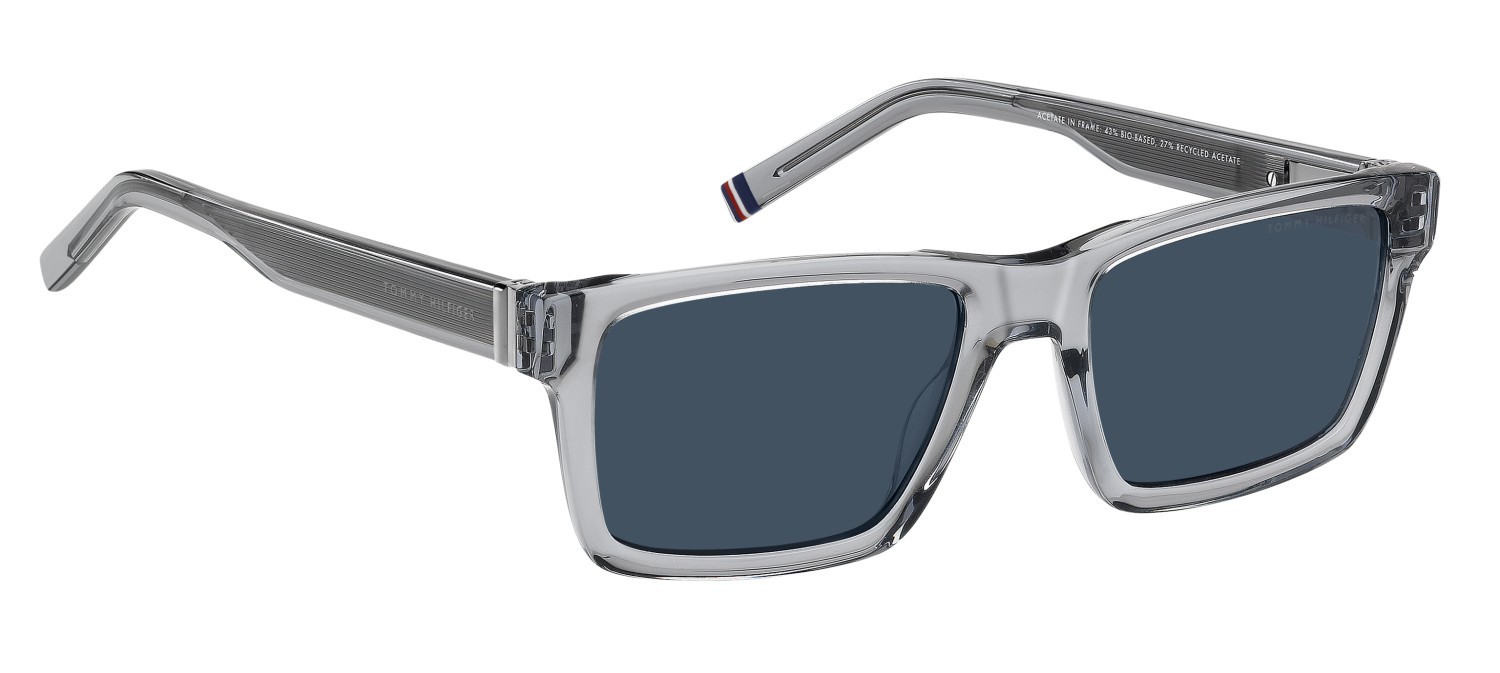 Sonnenbrillen Tommy Hilfiger Th 2309/S 208782 KB7 KU farbe grey form rechteckig gläser blue