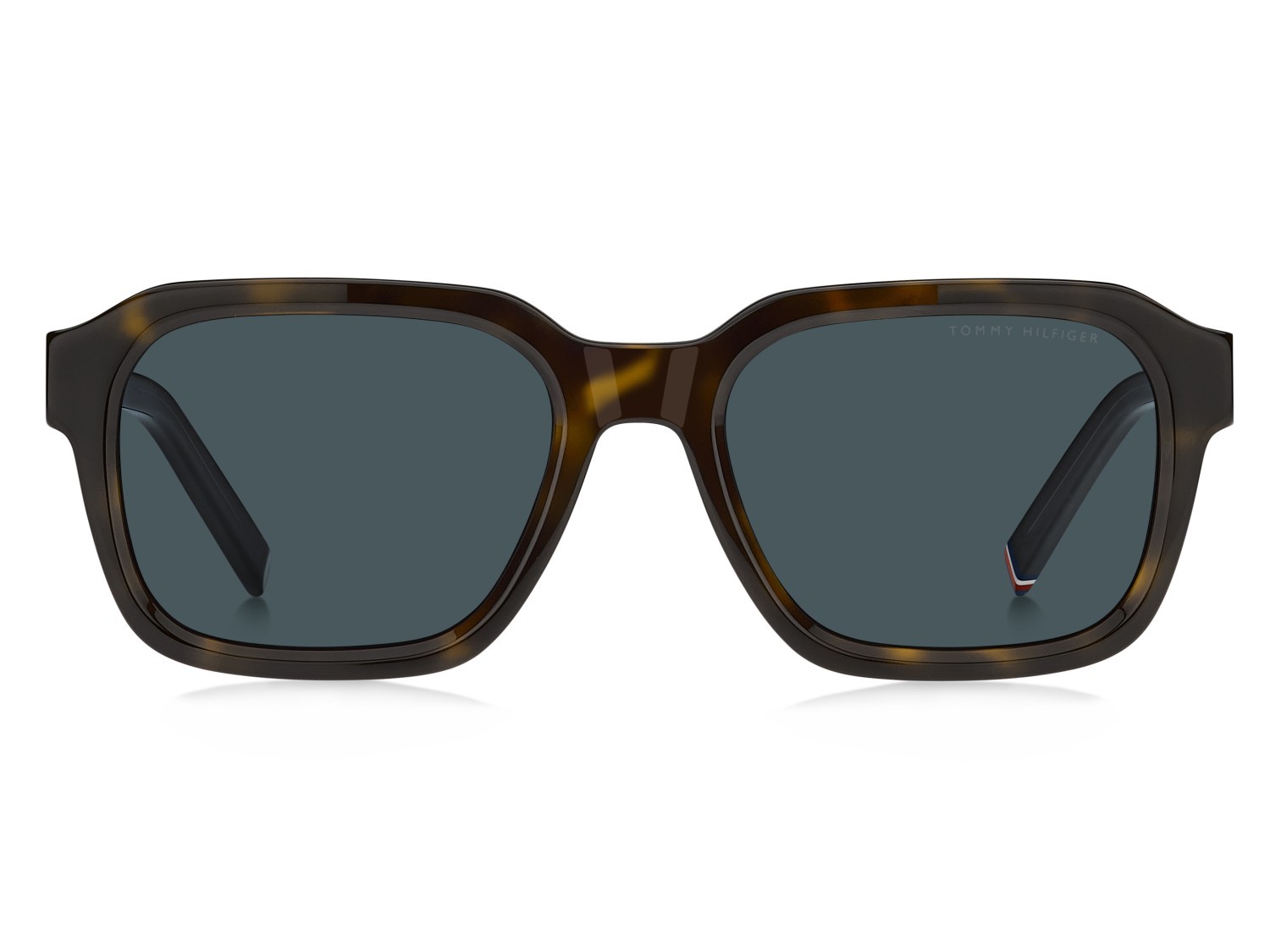 Occhiali da sole Tommy Hilfiger Th 2310/S 208783 086 KU colore havana forma quadrato lenti blue