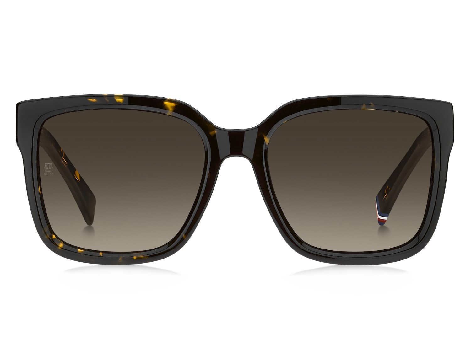 Occhiali da sole Tommy Hilfiger Th 2342/S 208788 086 HA colore havana forma quadrato lenti brown shaded