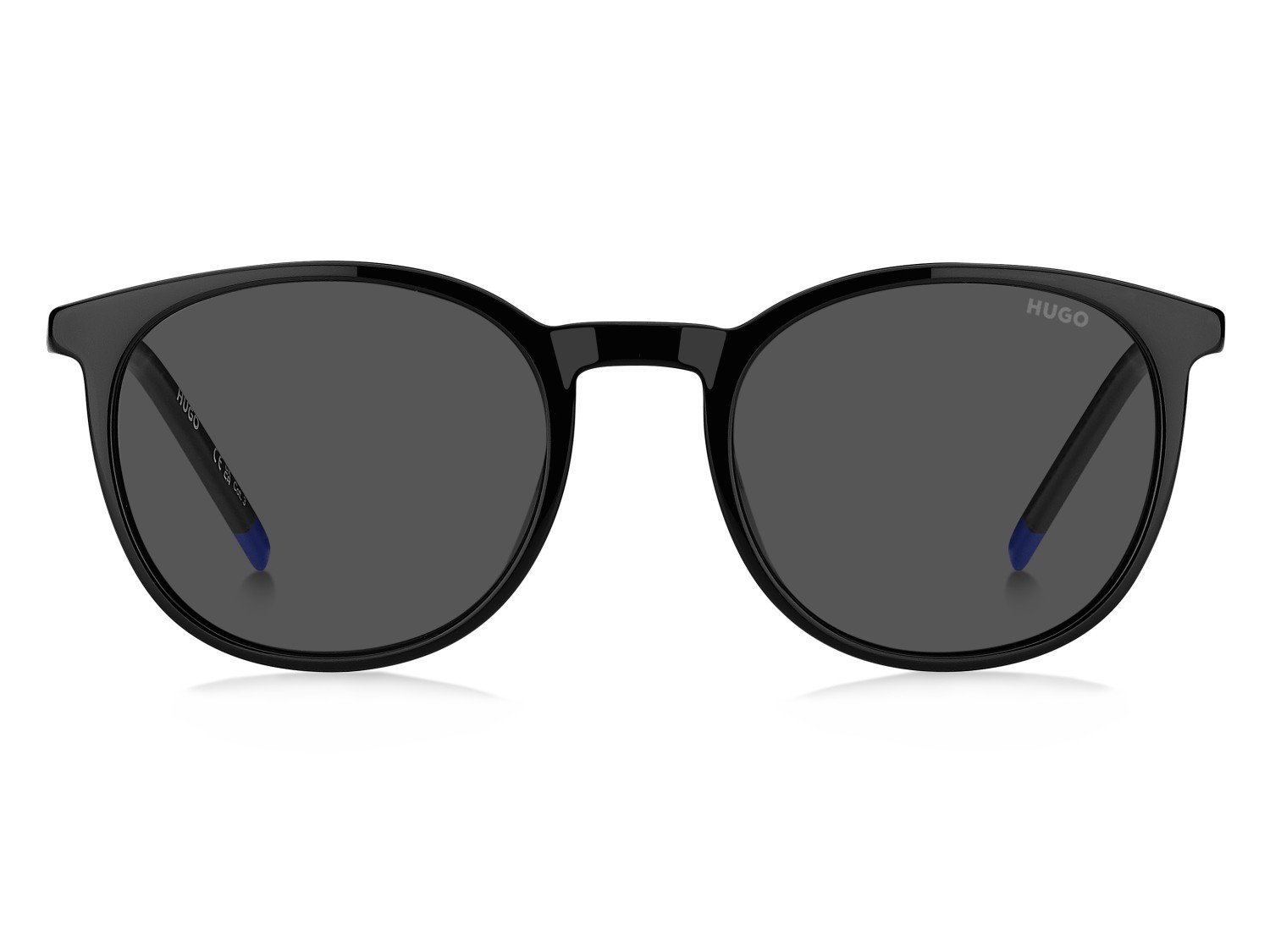 Sunglasses Hugo Hg 1400/G 208796 807 IR color black shape pantos lenses grey