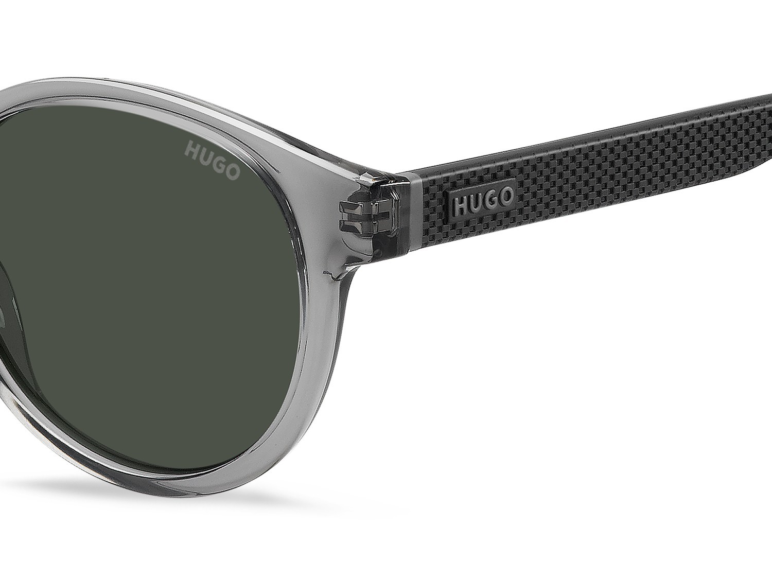 Sunglasses Hugo Hg 1390/S 208799 KB7 QT color grey shape pantos lenses green