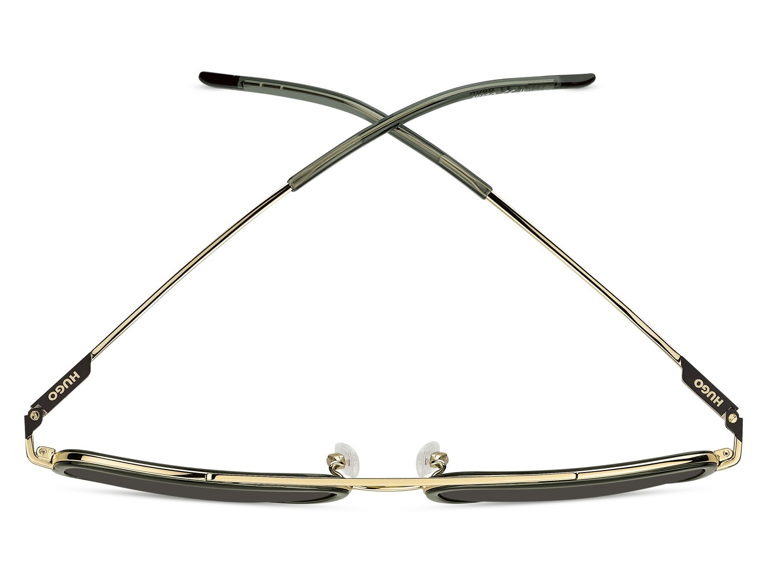 Sunglasses Hugo Hg 1404/G 208802 1ED IR color green shape square lenses grey