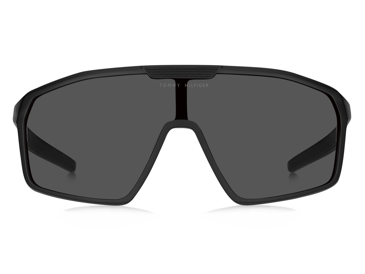 Sunglasses Tommy Hilfiger Th 2357/S 208821 003 IR color matte black shape mask lenses grey