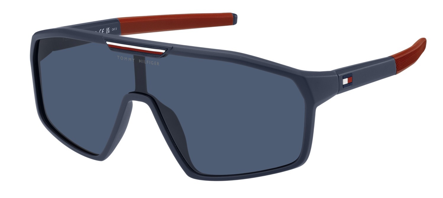 Sunglasses Tommy Hilfiger Th 2357/S 208821 PJP KU color blue shape mask lenses blue
