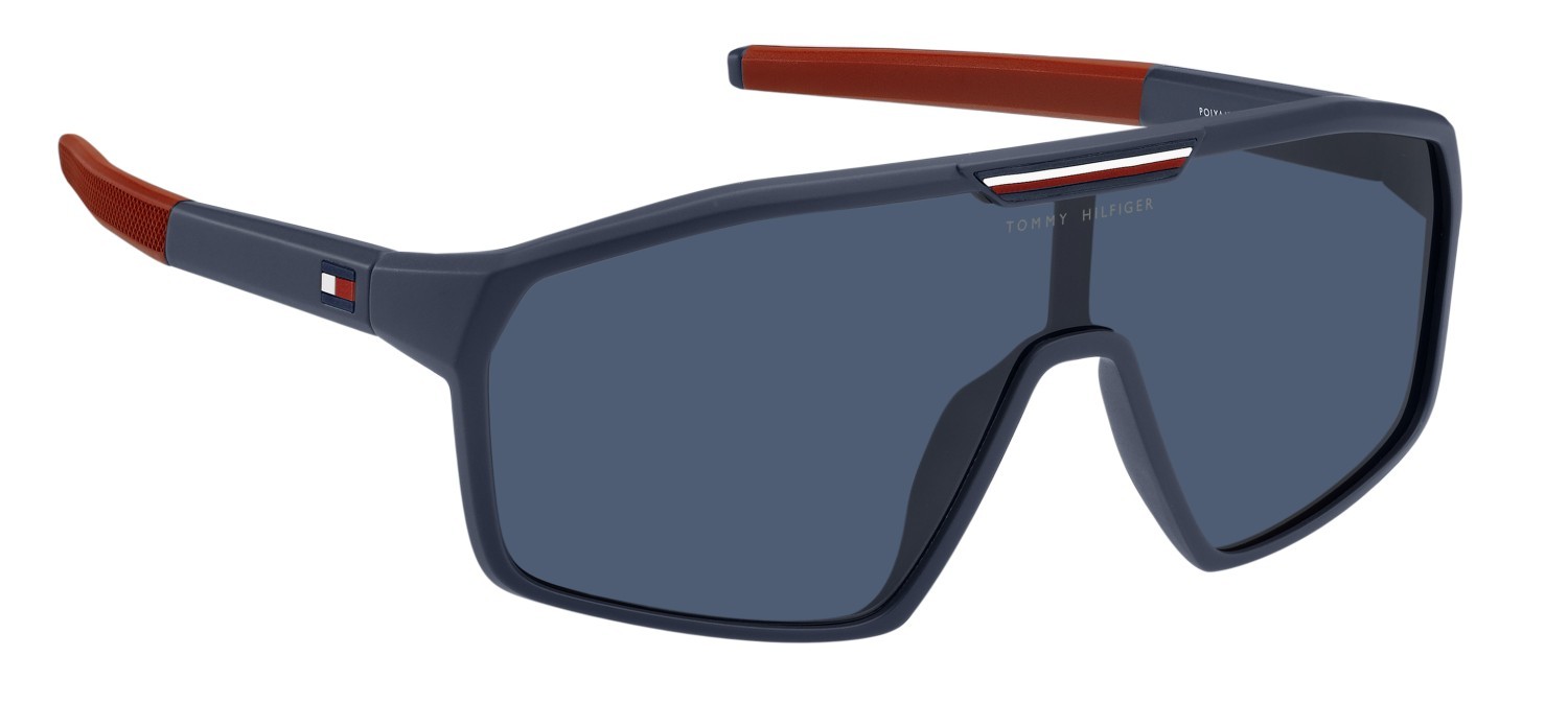 Sunglasses Tommy Hilfiger Th 2357/S 208821 PJP KU color blue shape mask lenses blue