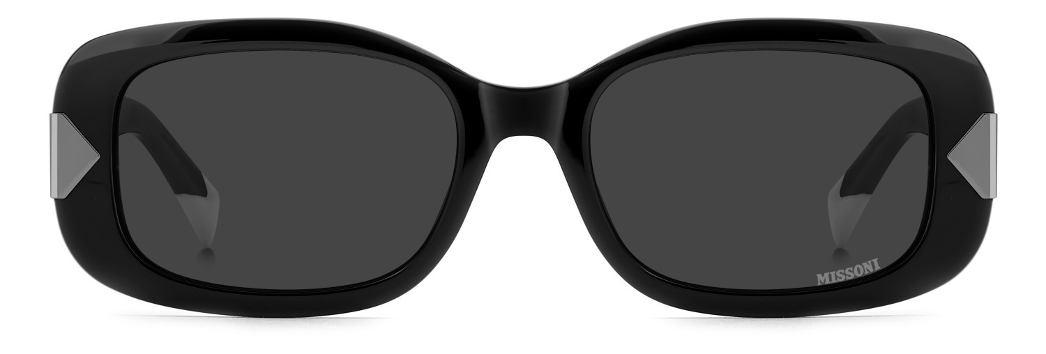 Sonnenbrillen Missoni Mis 0285/S 208826 QFU IR farbe black 6 form rechteckig gläser grey