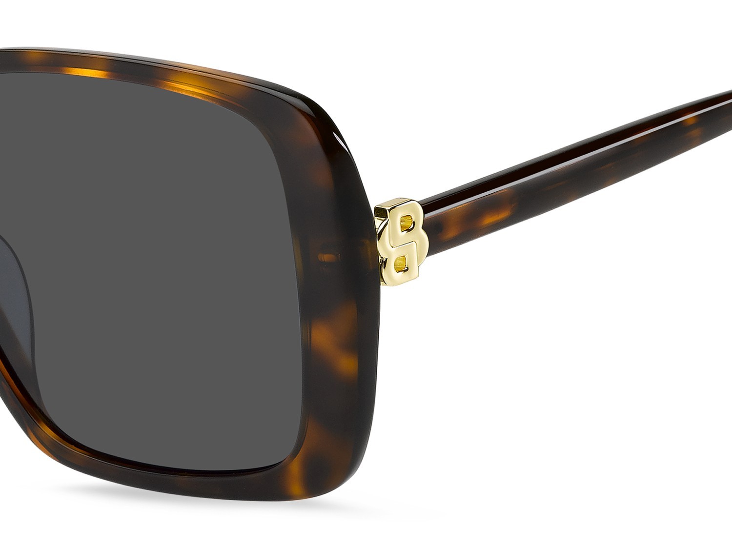 Occhiali da sole Hugo Boss 1939/G 208828 086 IR colore havana forma quadrato lenti grey