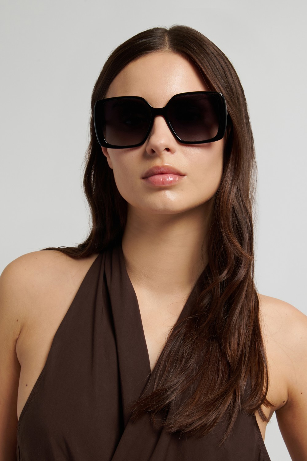 Occhiali da sole Hugo Boss 1939/G 208828 807 9O colore black forma quadrato lenti dark grey shaded