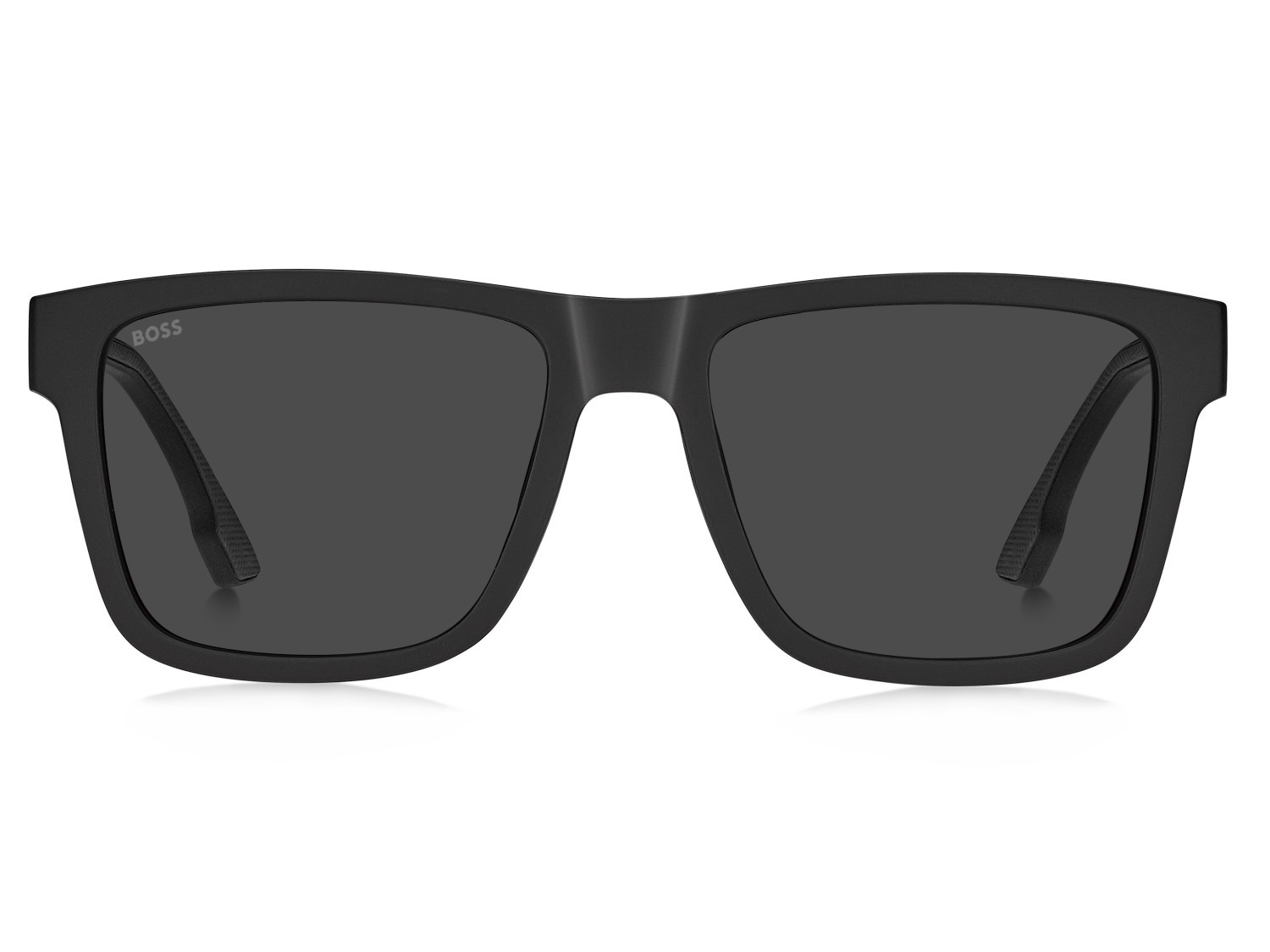 Occhiali da sole Hugo Boss 1907/S 208831 807 IR colore black forma quadrato lenti grey
