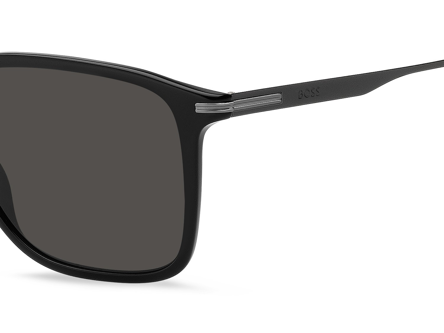 Sunglasses Hugo Boss 1886/S 208832 807 IR color black shape rectangle lenses grey