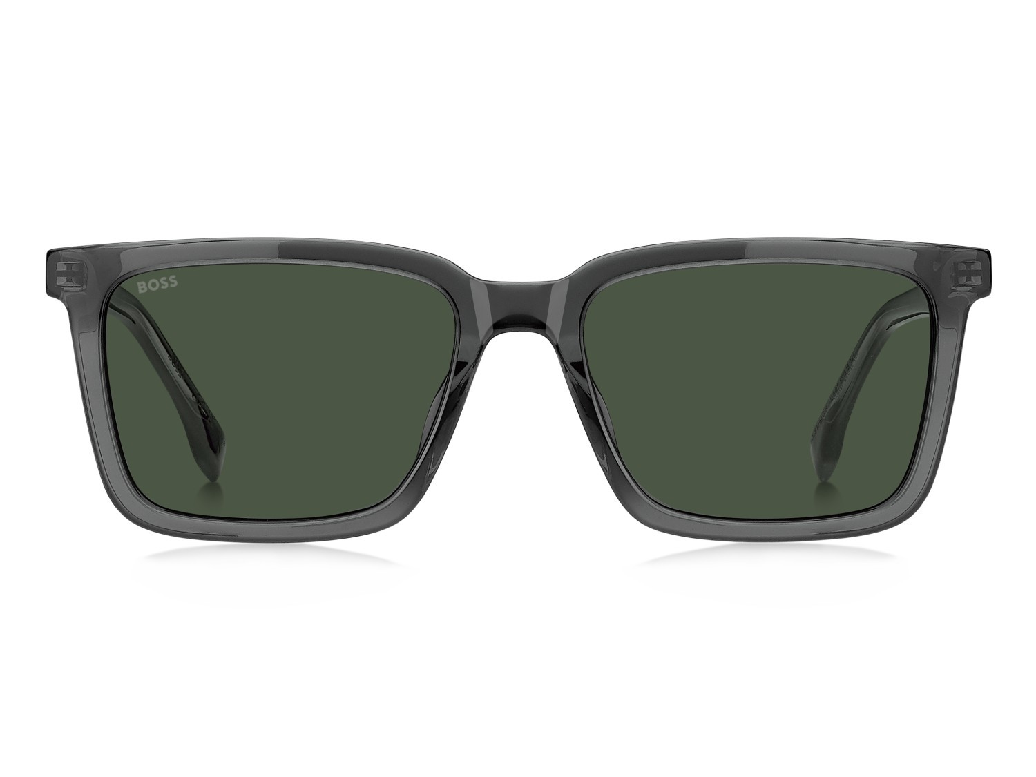 Occhiali da sole Hugo Boss 1893/G 208833 1ED QT colore green forma rettangolare lenti green