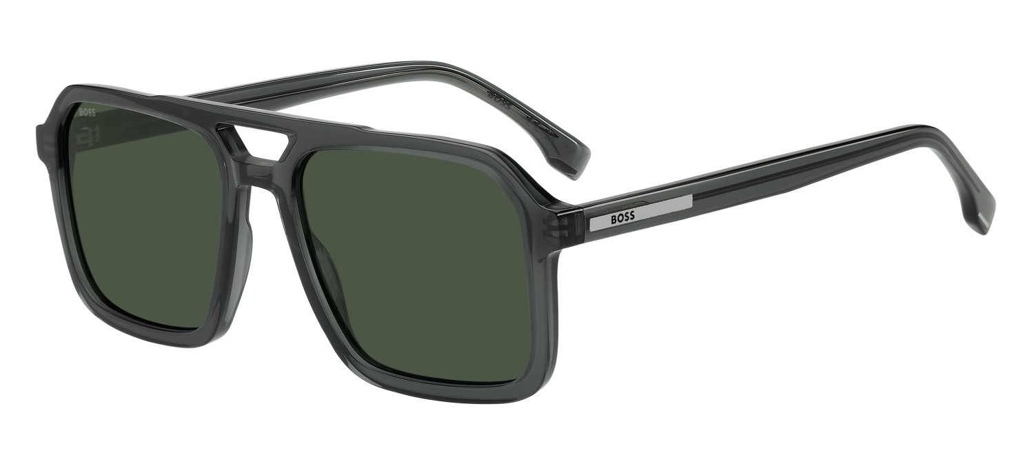 Occhiali da sole Hugo Boss 1894/S 208836 1ED QT colore green forma quadrato lenti green