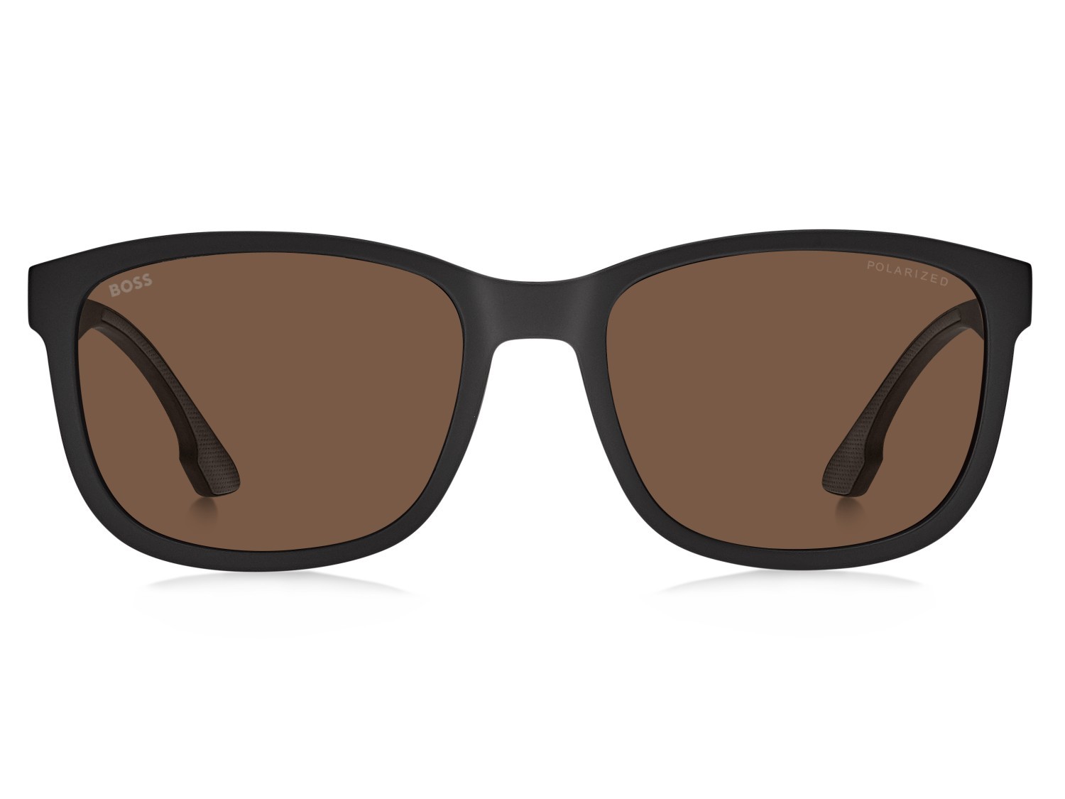 Occhiali da sole Hugo Boss 1905/G 208838 807 47 colore black forma rettangolare lenti brown polar high contrast