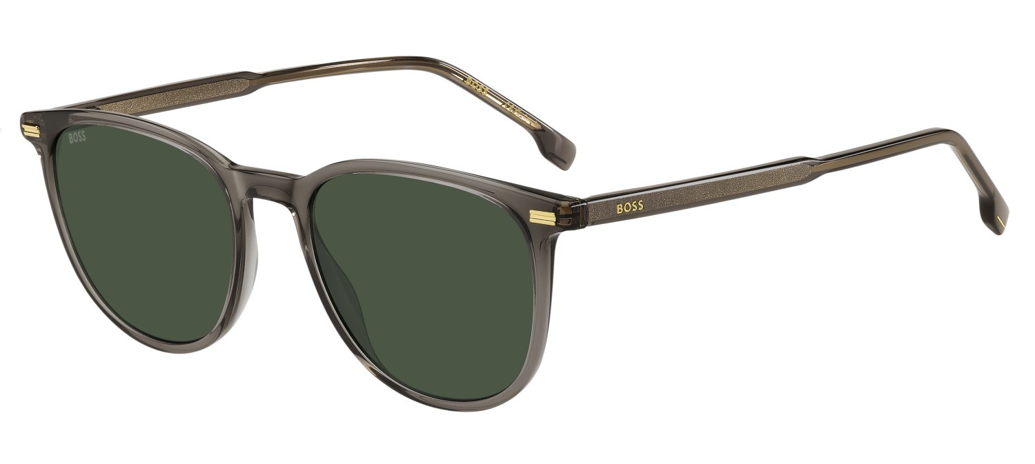 Occhiali da sole Hugo Boss 1881/S 208840 09Q QT colore brown forma pantos lenti green