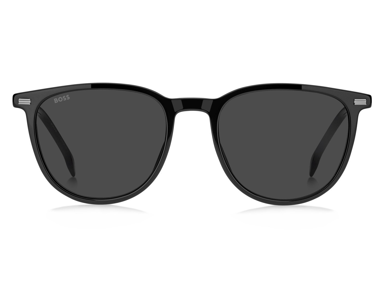 Occhiali da sole Hugo Boss 1881/S 208840 807 IR colore black forma pantos lenti grey