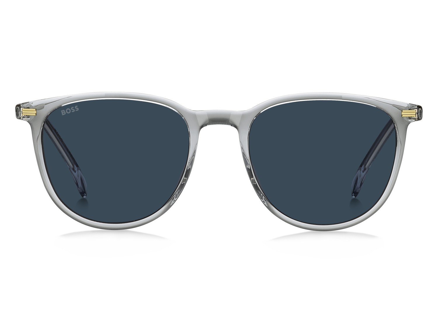 Sunglasses Hugo Boss 1881/S 208840 KB7 KU color grey shape pantos lenses blue