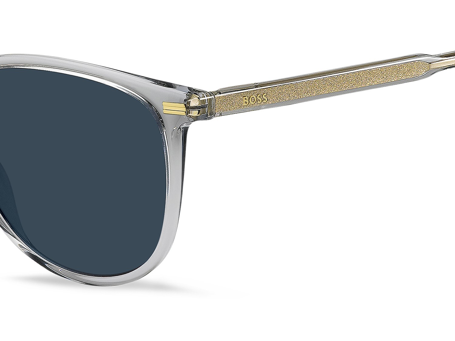 Sunglasses Hugo Boss 1881/S 208840 KB7 KU color grey shape pantos lenses blue