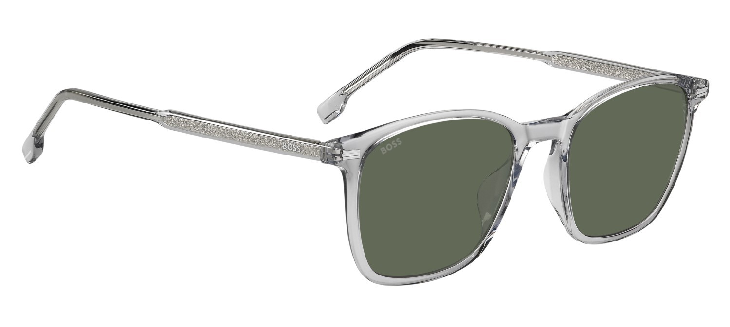 Occhiali da sole Hugo Boss 1880/G 208841 KB7 QT colore grey forma pantos lenti green