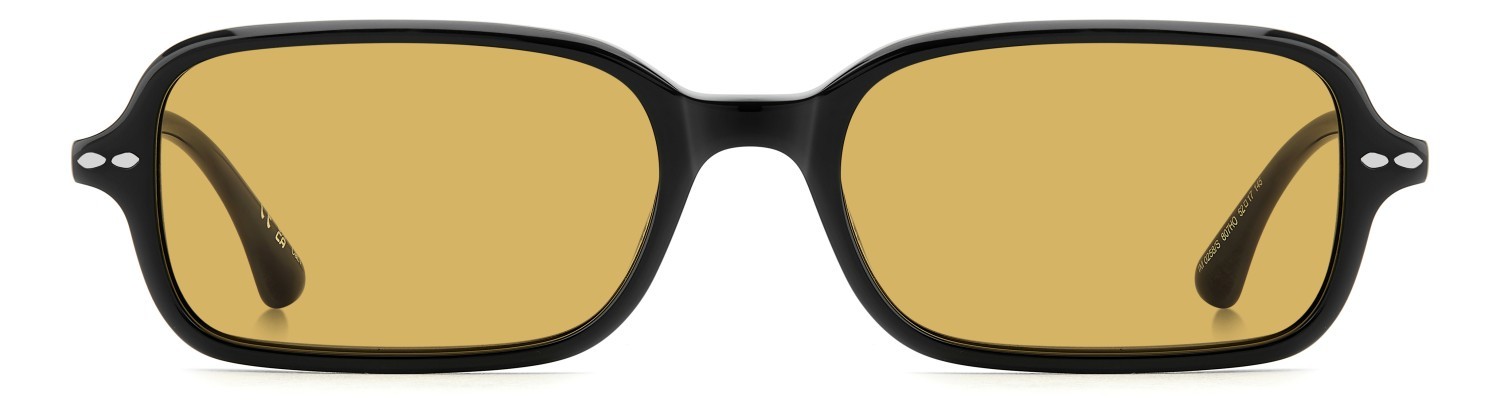 Sunglasses Isabel Marant Im 0258/S 208843 807 HO color black shape rectangle lenses yellow