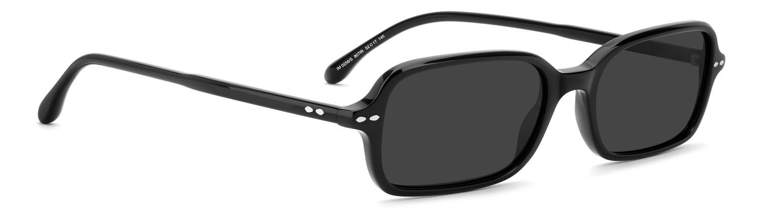 Sunglasses Isabel Marant Im 0258/S 208843 807 IR color black shape rectangle lenses grey