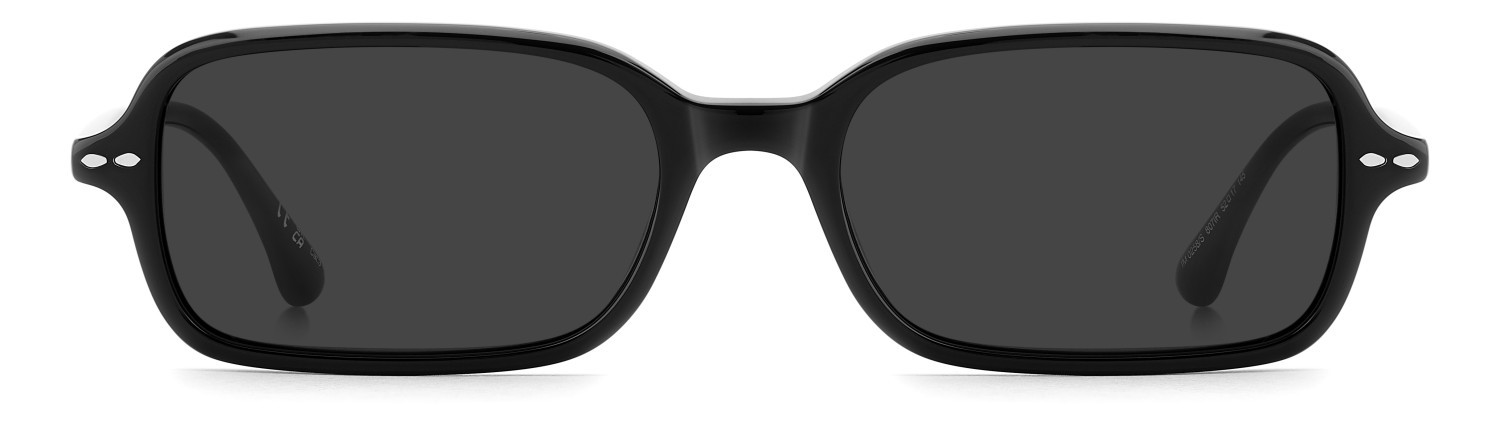 Sunglasses Isabel Marant Im 0258/S 208843 807 IR color black shape rectangle lenses grey