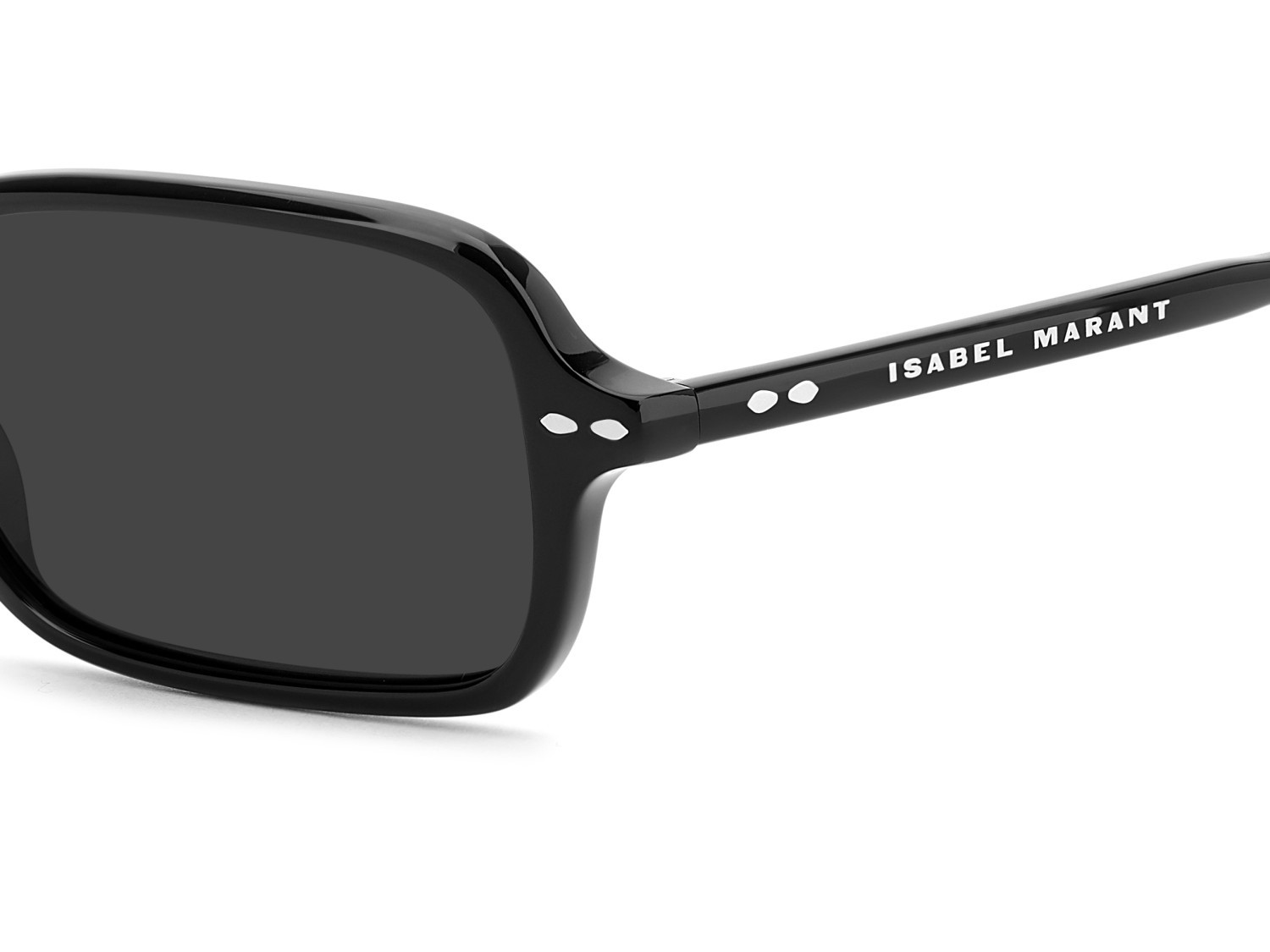 Sunglasses Isabel Marant Im 0258/S 208843 807 IR color black shape rectangle lenses grey