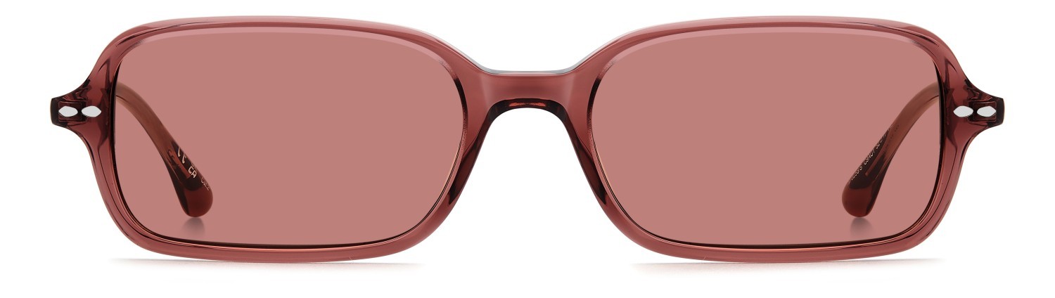 Sunglasses Isabel Marant Im 0258/S 208843 C9A U1 color red shape rectangle lenses pink
