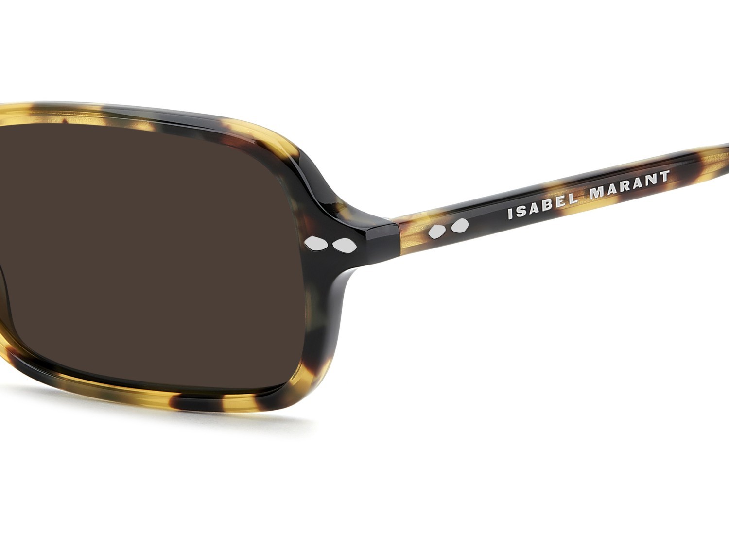 Sunglasses Isabel Marant Im 0258/S 208843 C9B 70 color havana honey shape rectangle lenses brown