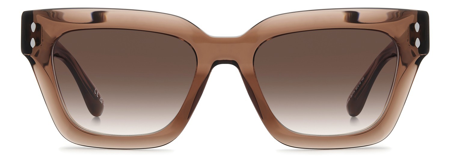Sunglasses Isabel Marant Im 0251/S 208844 2LF TX color brick shape cat eye lenses red shaded
