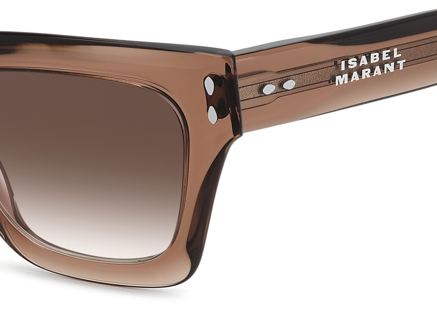 Sunglasses Isabel Marant Im 0251/S 208844 2LF TX color brick shape cat eye lenses red shaded