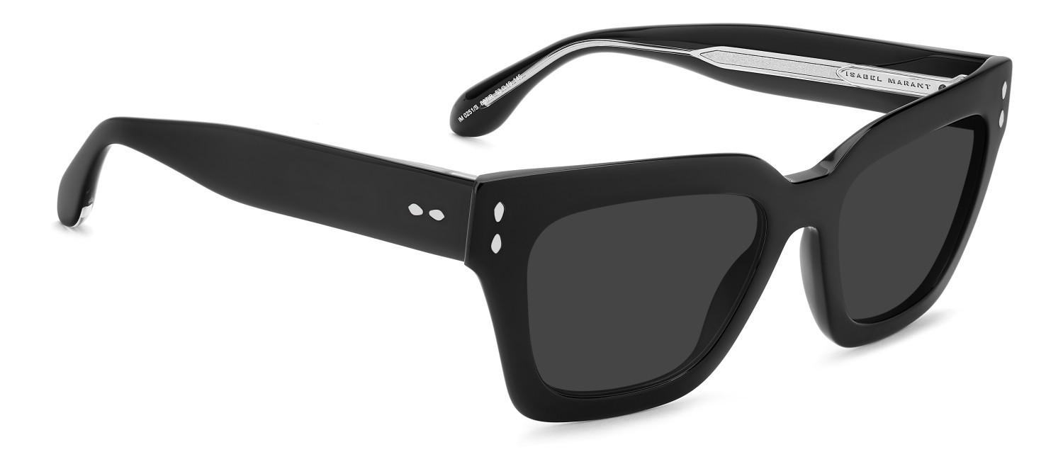 Sunglasses Isabel Marant Im 0251/S 208844 807 IR color black shape cat eye lenses grey