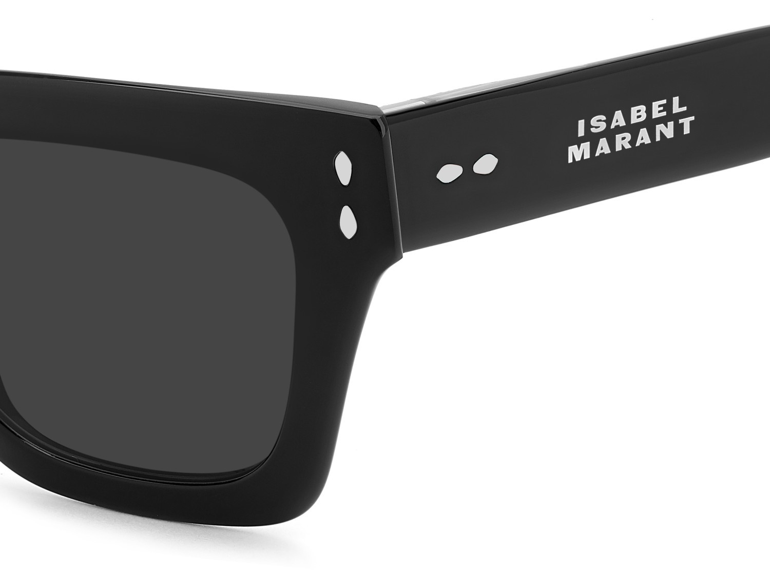 Sunglasses Isabel Marant Im 0251/S 208844 807 IR color black shape cat eye lenses grey