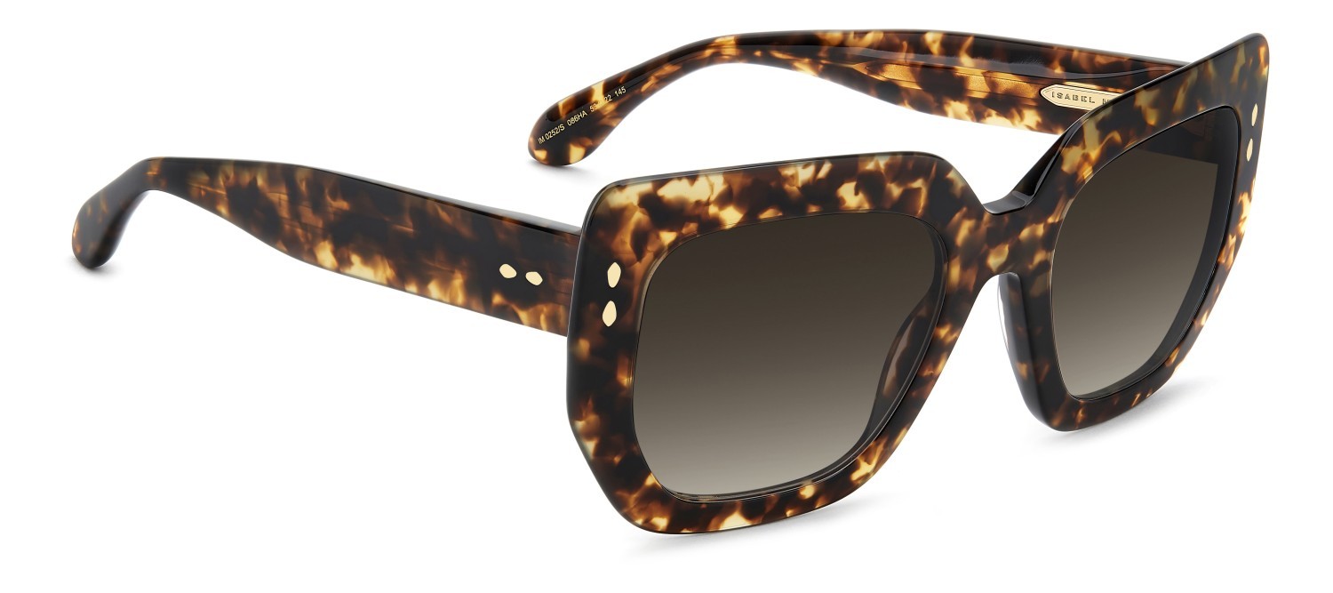 Sunglasses Isabel Marant Im 0252/S 208848 086 HA color havana shape rectangle lenses brown shaded