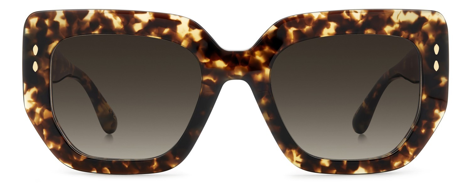 Sunglasses Isabel Marant Im 0252/S 208848 086 HA color havana shape rectangle lenses brown shaded