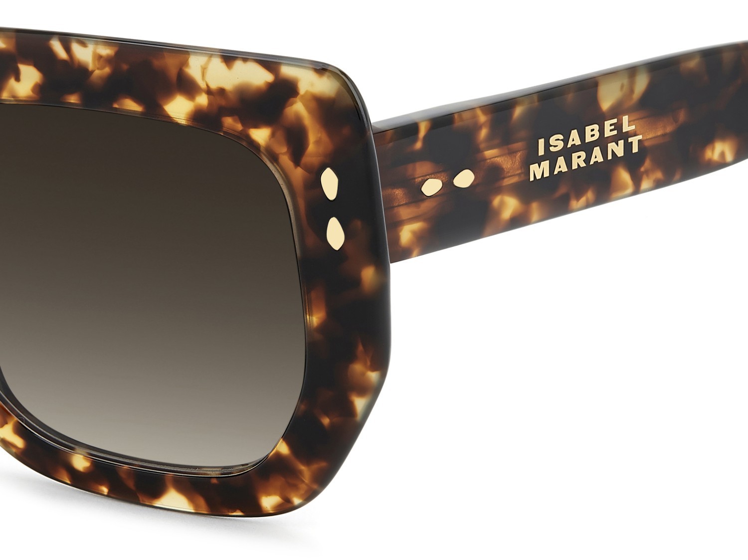 Sunglasses Isabel Marant Im 0252/S 208848 086 HA color havana shape rectangle lenses brown shaded