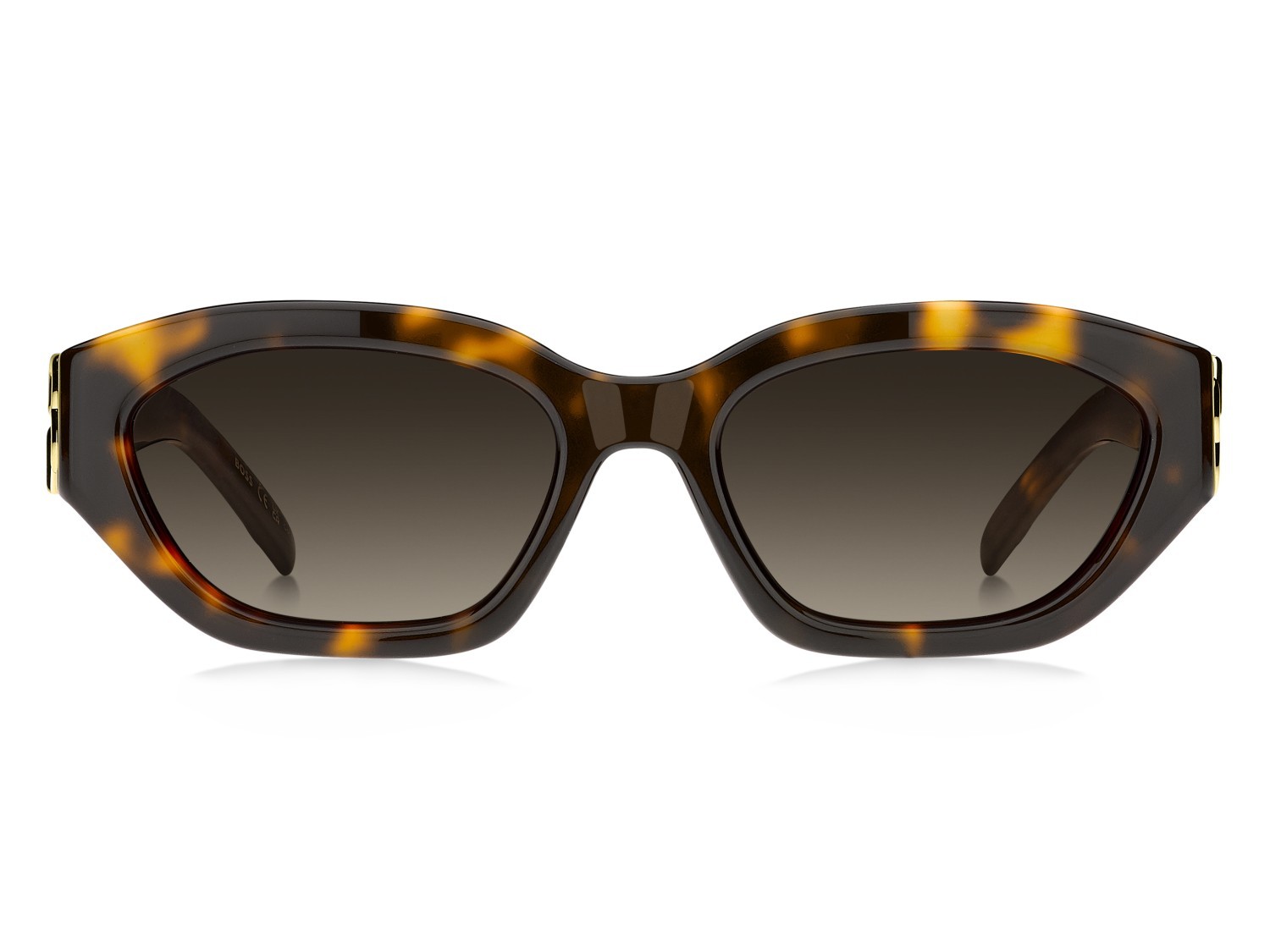 Occhiali da sole Hugo Boss 1937/S 208852 086 HA colore havana forma cat eye lenti brown shaded