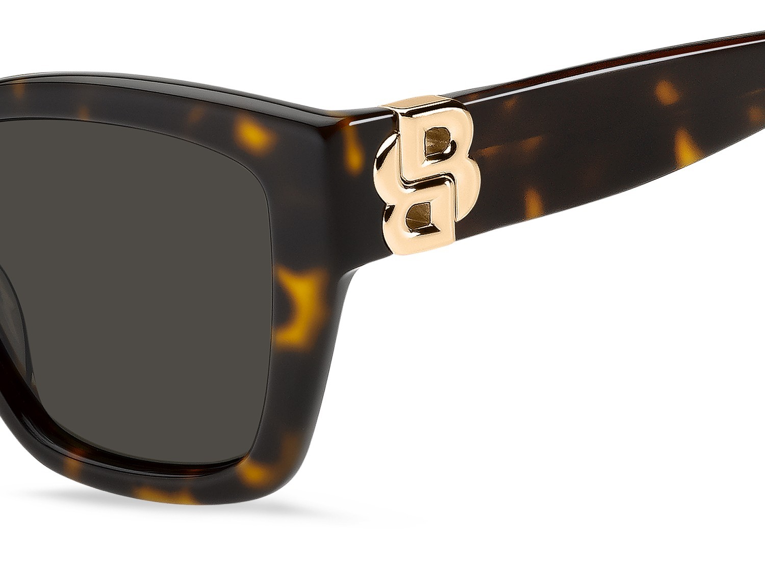 Occhiali da sole Hugo Boss 1938/G 208853 086 IR colore havana forma quadrato lenti grey