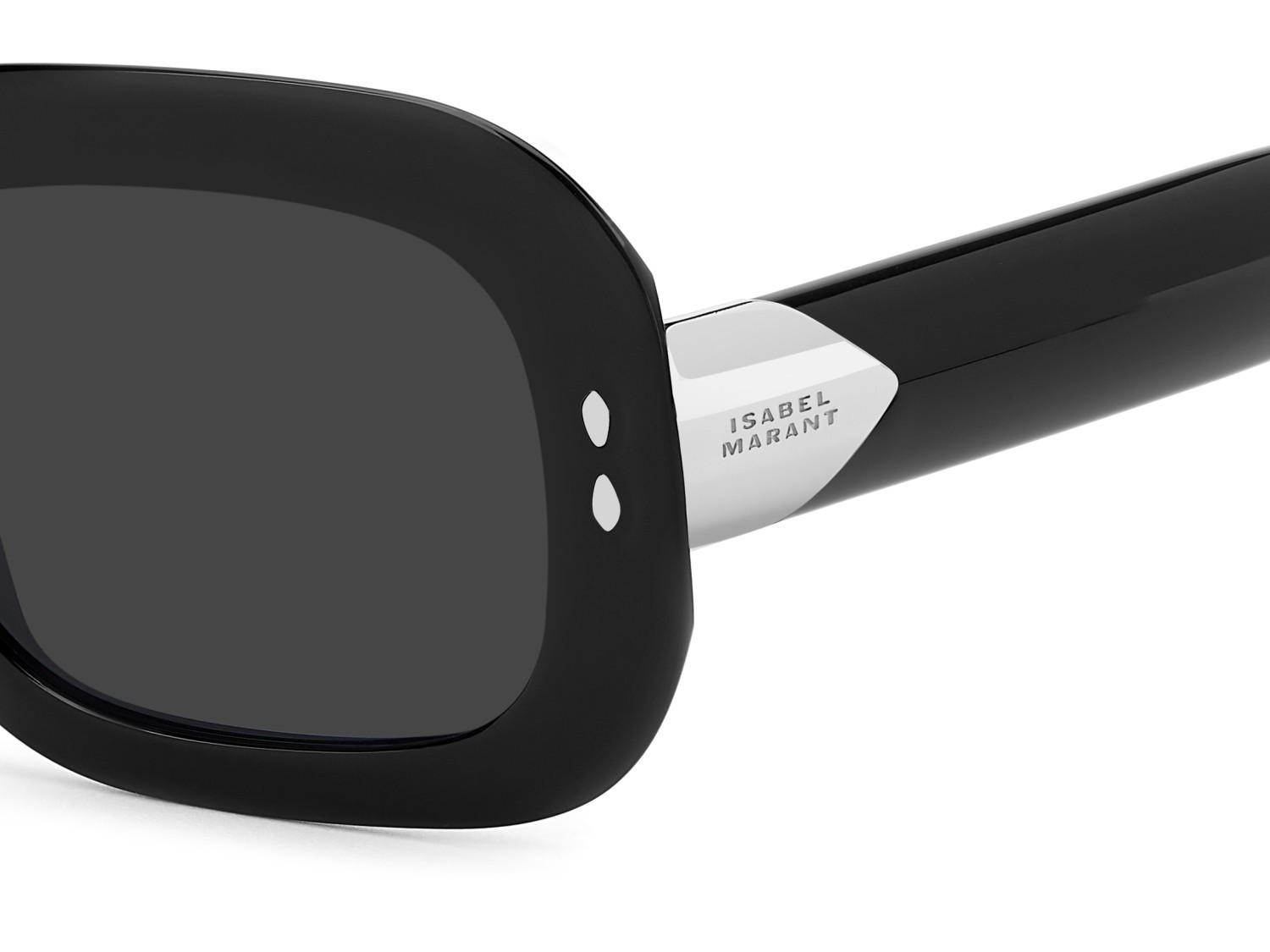 Sunglasses Isabel Marant Im 0246/S 208856 807 IR color black shape rectangle lenses grey