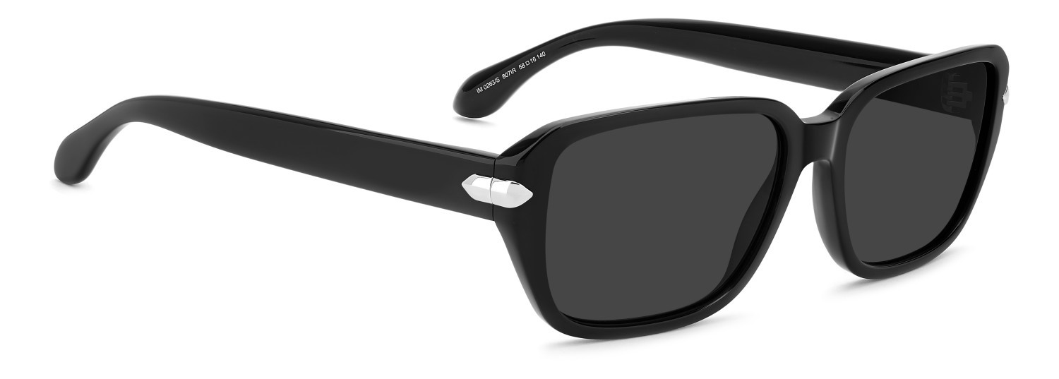 Sunglasses Isabel Marant Im 0263/S 208857 807 IR color black shape rectangle lenses grey