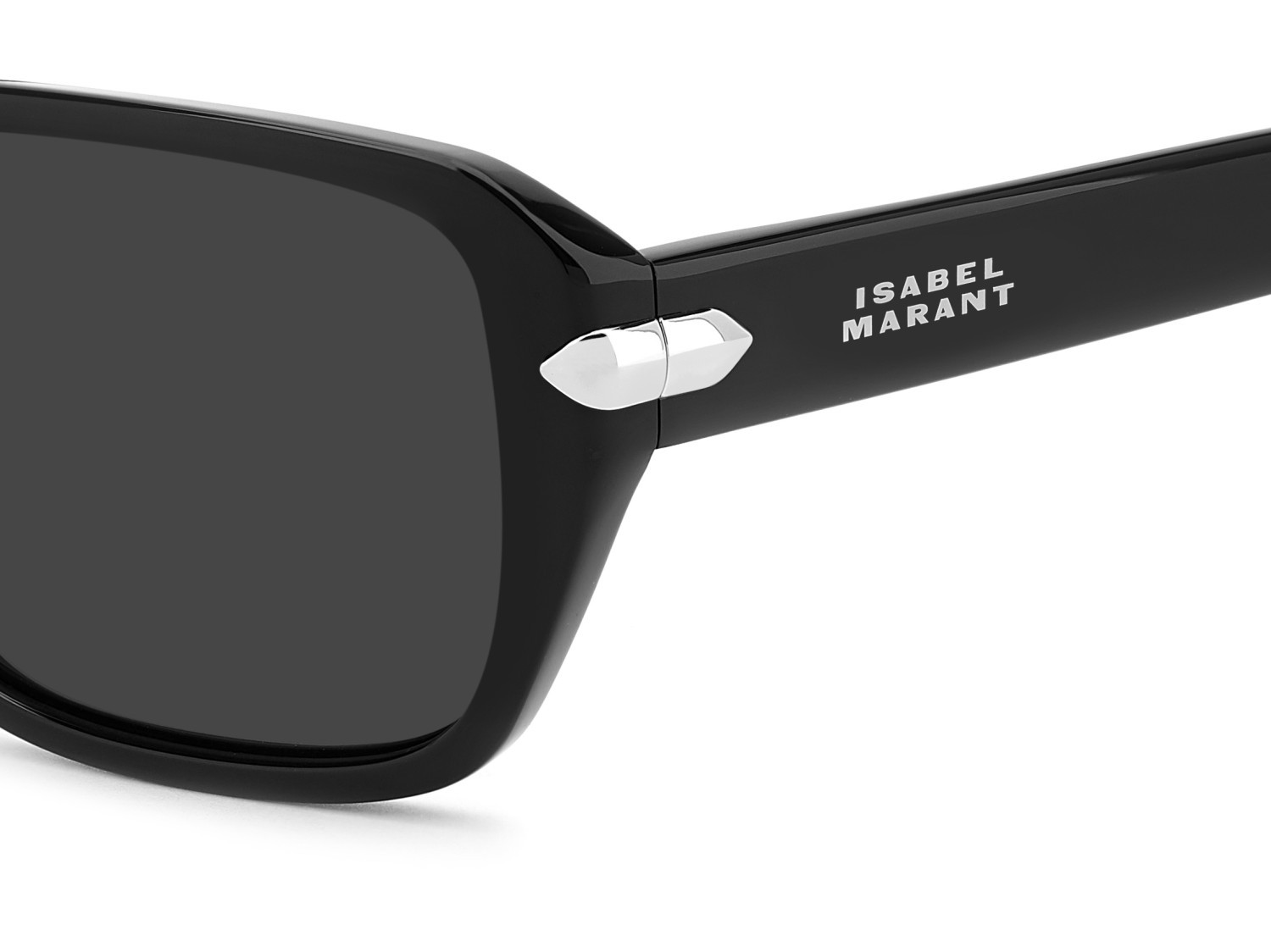 Sunglasses Isabel Marant Im 0263/S 208857 807 IR color black shape rectangle lenses grey