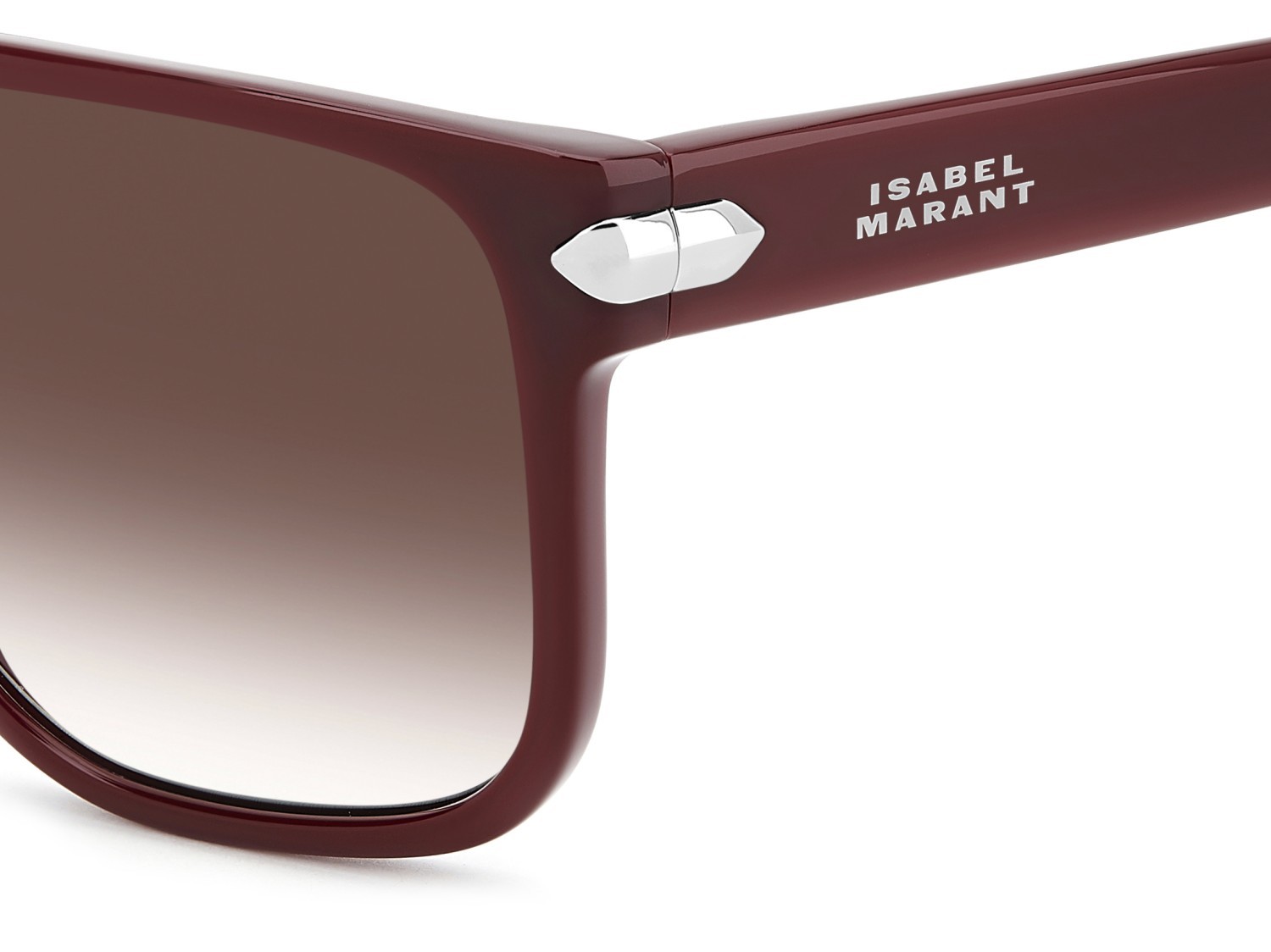 Sunglasses Isabel Marant Im 0264/S 208858 LHF TX color burgundy 2 shape square lenses red shaded