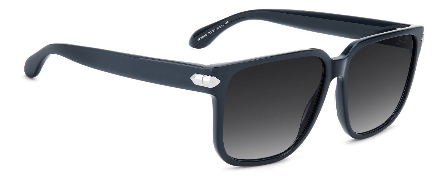 Sunglasses Isabel Marant Im 0264/S 208858 PJP 9O color blue shape square lenses dark grey shaded